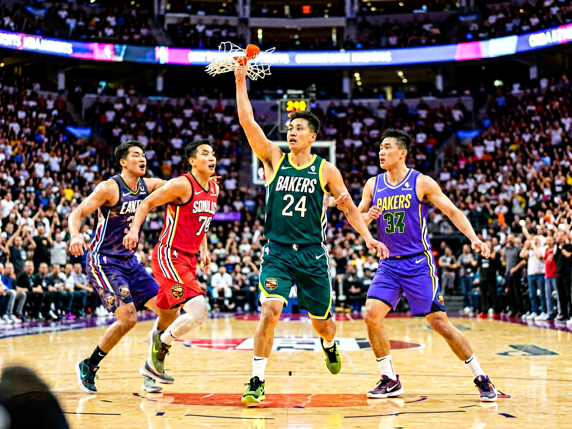 NBA季后赛席位争夺白热化，东西部各队奋力一搏